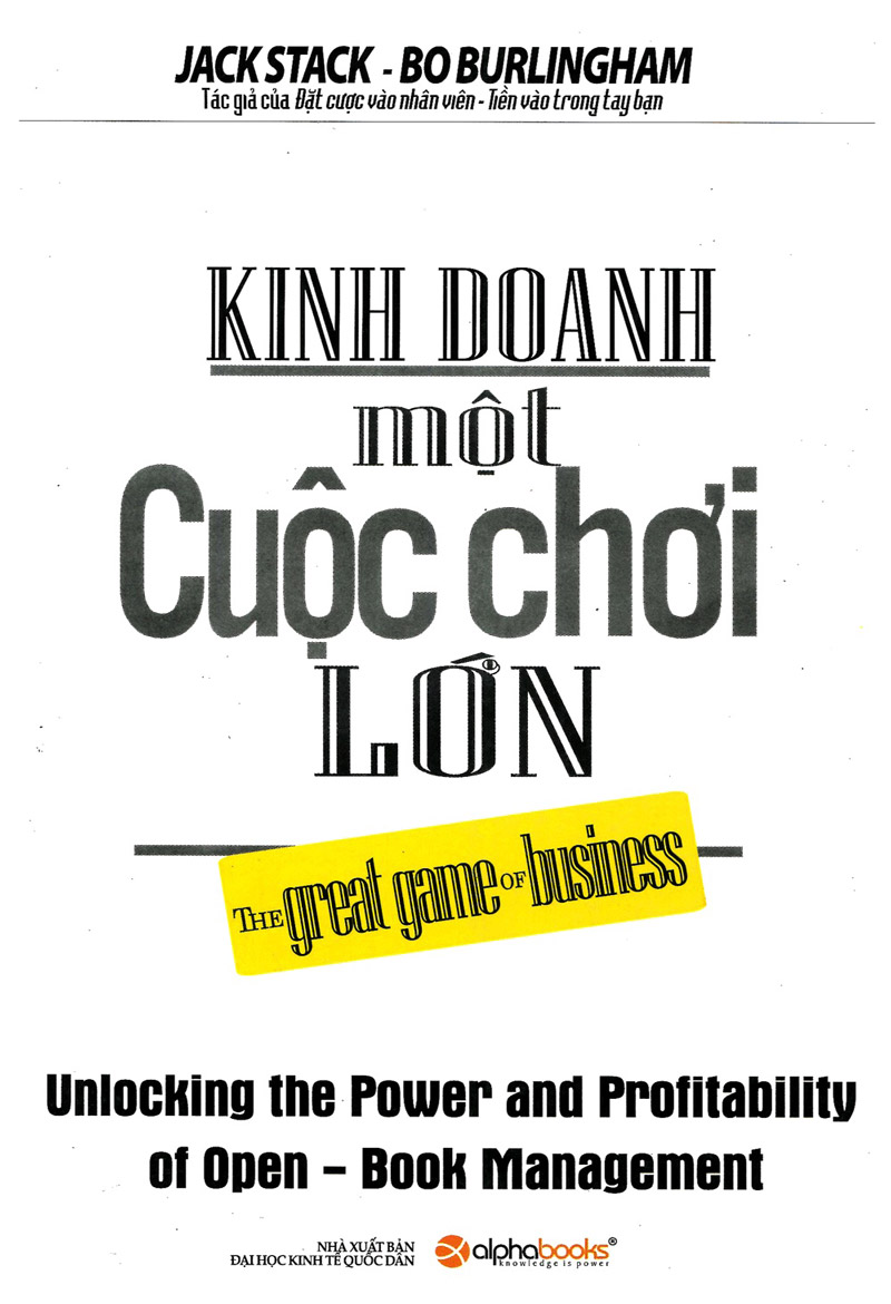 Kinh Doanh Một Cuộc Chơi Lớn