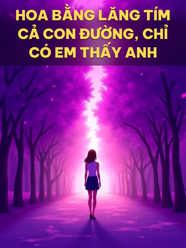 Hoa Bằng Lăng Tím Cả Con Đường, Chỉ Có Em Thấy Anh