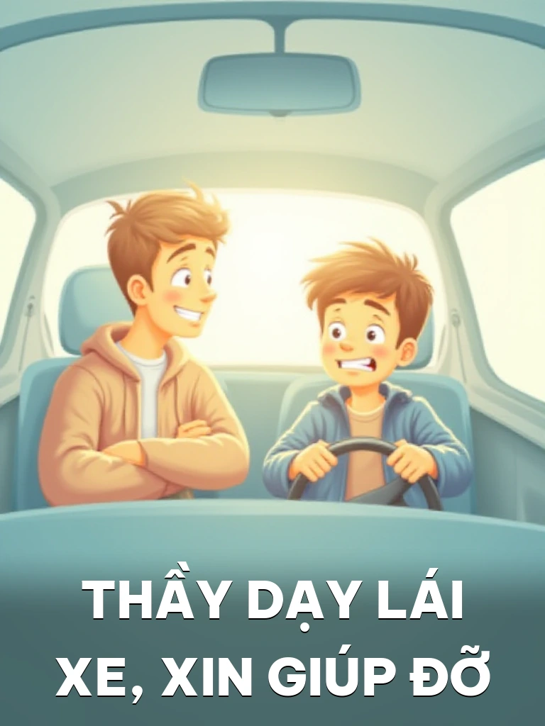 Thầy Dạy Lái Xe, Xin Giúp Đỡ
