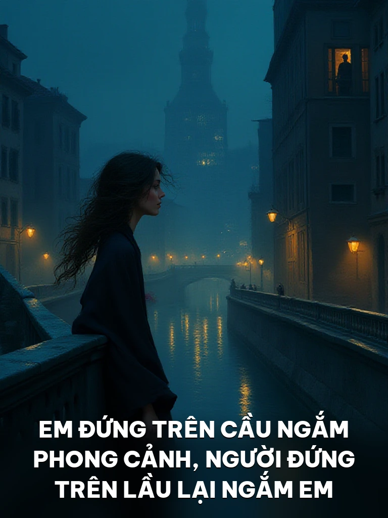 Em Đứng Trên Cầu Ngắm Phong Cảnh, Người Đứng Trên Lầu Lại Ngắm Em