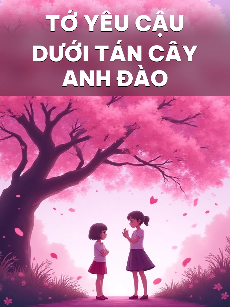 "Tớ Yêu Cậu" Dưới Tán Cây Anh Đào