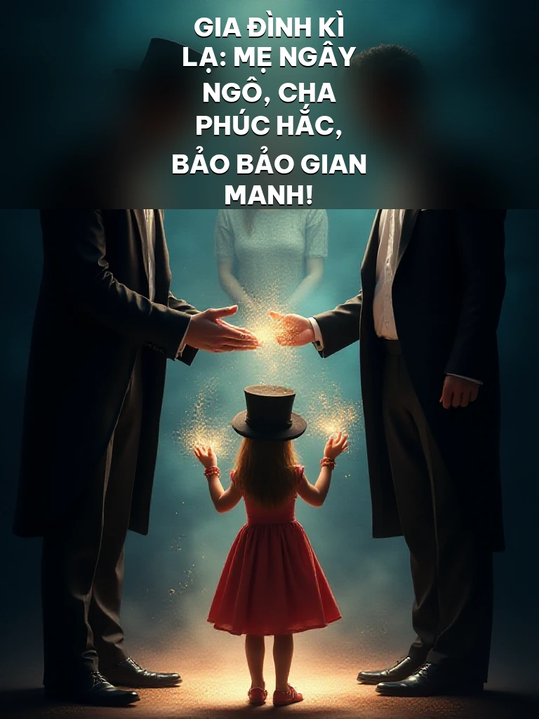 Gia Đình Kì Lạ: Mẹ Ngây Ngô, Cha Phúc Hắc, Bảo Bảo Gian Manh!