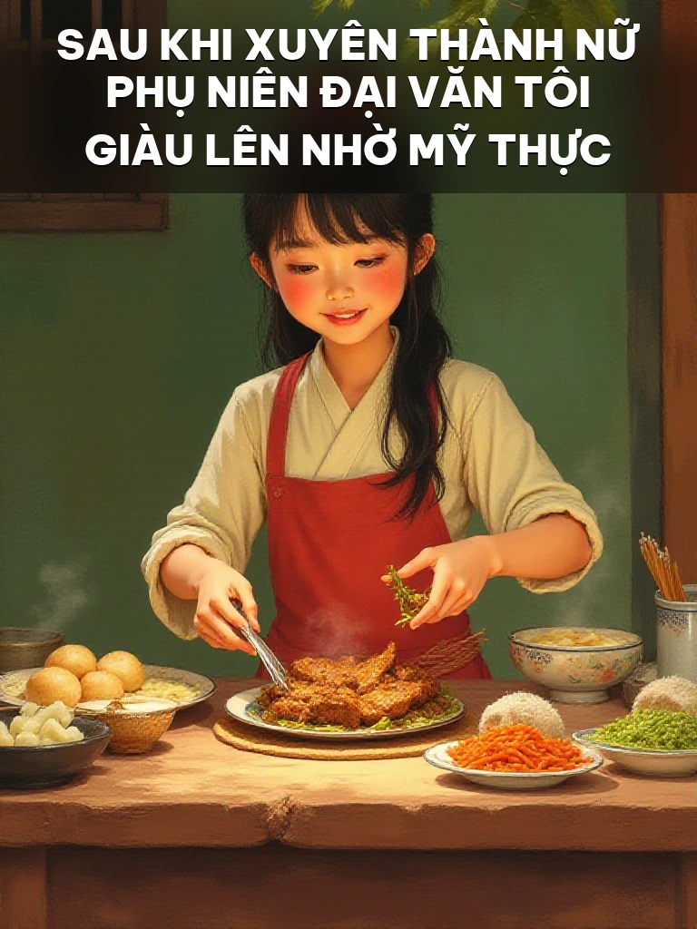 Sau Khi Xuyên Thành Nữ Phụ Niên Đại Văn Tôi Giàu Lên Nhờ Mỹ Thực
