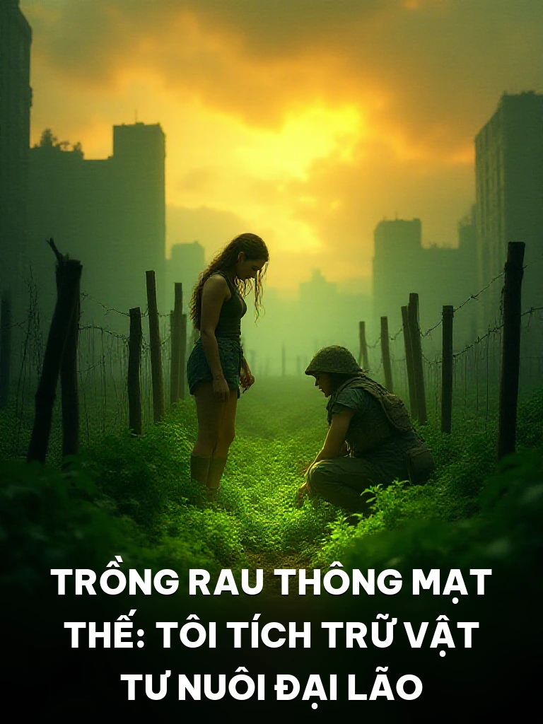 Trồng Rau Thông Mạt Thế: Tôi Tích Trữ Vật Tư Nuôi Đại Lão