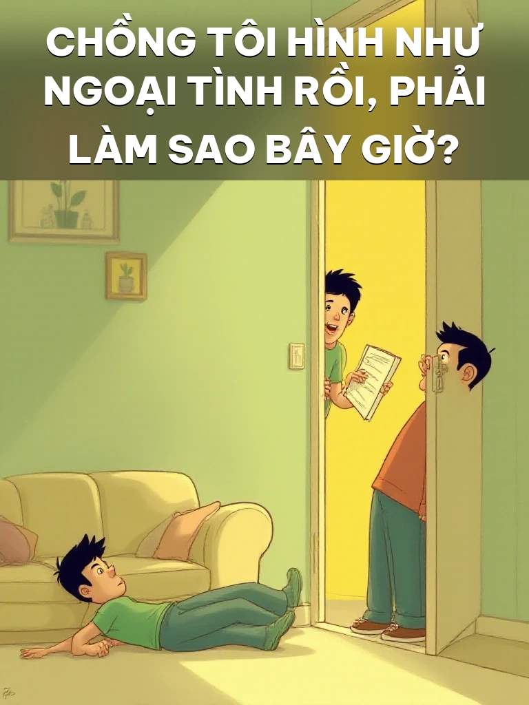 Chồng Tôi Hình Như Ngoại Tình Rồi, Phải Làm Sao Bây Giờ?