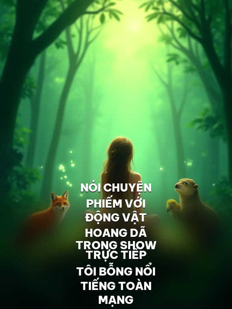 Nói Chuyện Phiếm Với Động Vật Hoang Dã Trong Show Trực Tiếp Tôi Bỗng Nổi Tiếng Toàn Mạng