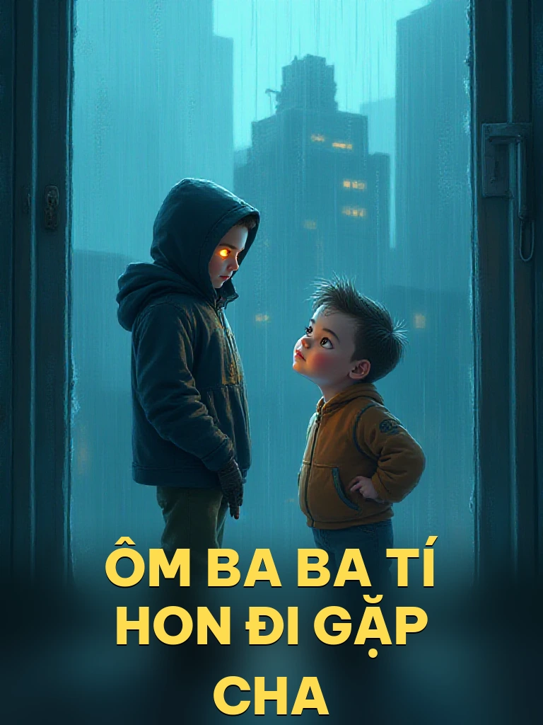 Ôm Ba Ba Tí Hon Đi Gặp Cha