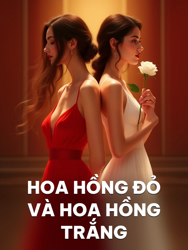 Hoa Hồng Đỏ Và Hoa Hồng Trắng