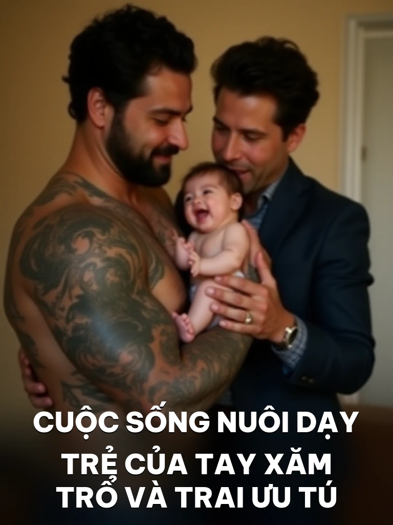 Cuộc Sống Nuôi Dạy Trẻ Của Tay Xăm Trổ Và Trai Ưu Tú