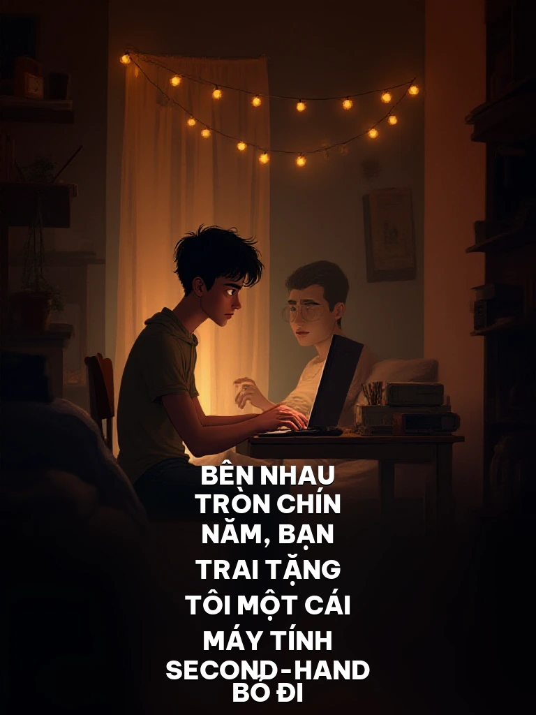 Bên Nhau Tròn Chín Năm, Bạn Trai Tặng Tôi Một Cái Máy Tính Second-Hand Bỏ Đi